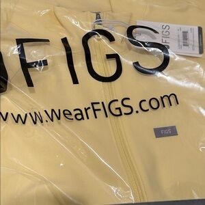FIGS Cobaki Butter Yellow Jacket